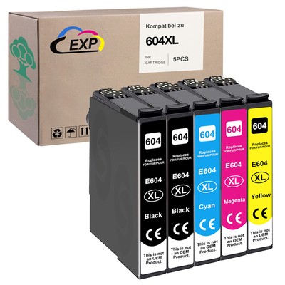 XXL Patronen für Epson 604XL Expression Home XP-2200 2205 3200 3205 4200 4205