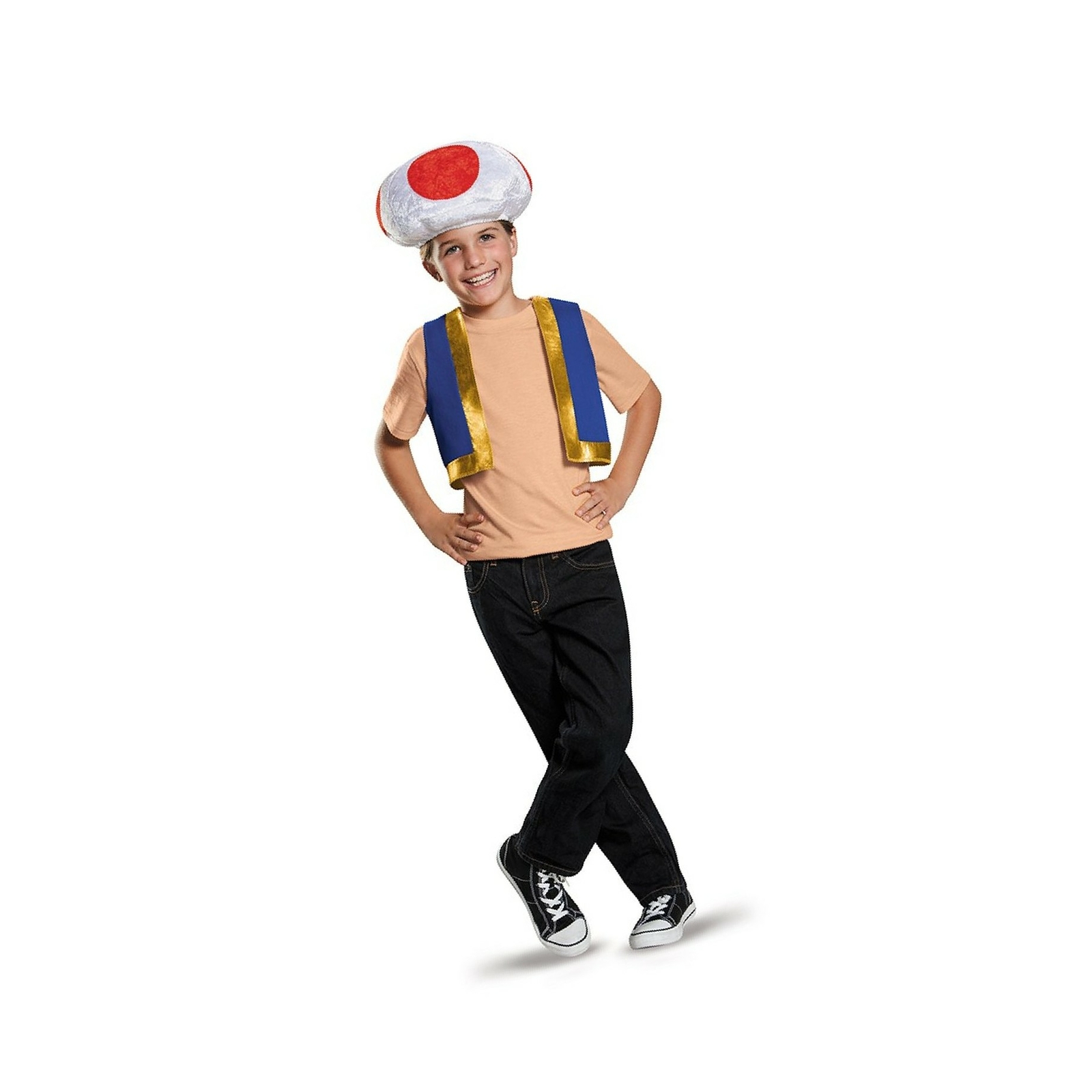 Nintendo Super Mario Bros Toad Costume 