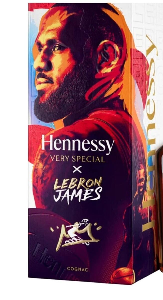 Hennessy Very Special x Lebron James Limited Edition Bottle Hennessy Very Special x Lebron James Limited Edition Bottle
