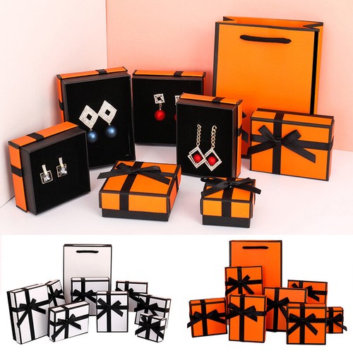 Astucci Per Gioielli Scatole Regalo Bracciali Anelli Orecchini Pendenti +