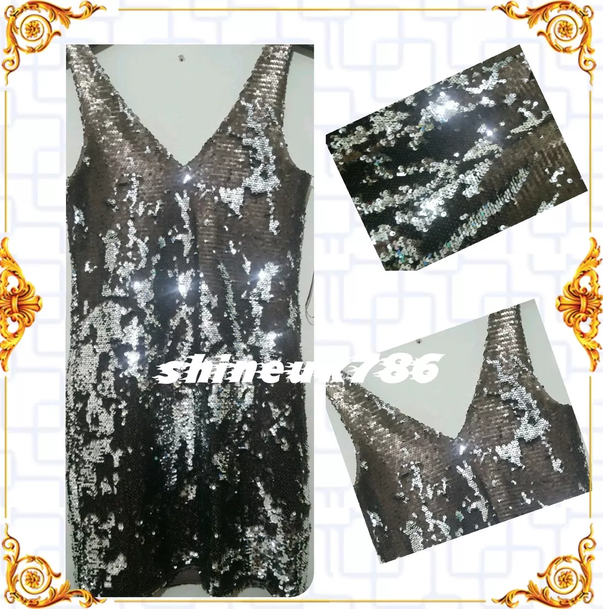 Primark sparkly dress top
