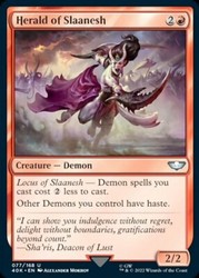 Herald of Slaanesh (77/168) Universes Beyond: Warhammer 40,000