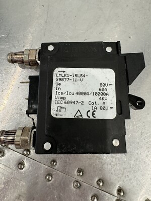 AIRPAX LMLK1-1RLS4-29877-13, 60 AMP CIRCUIT BREAKER