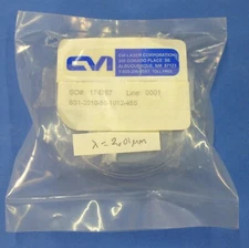 1" Dia. Reflective Beam Splitter 50/50 beamsplitter, 2um laser wavelength (CVI