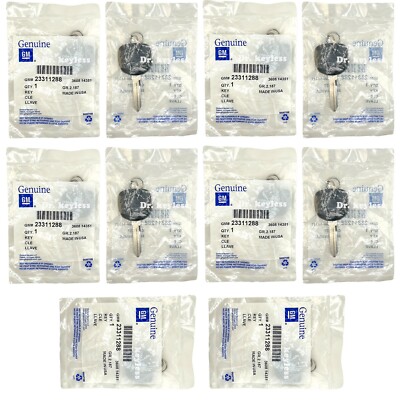 Sell 25 SUNFIRE CAVALIER ACHIEVA GM ORIGINAL KEY BLANKS 1996 - 2005 In - Foto 13