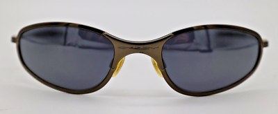 Oakley A Wire Gunmetal Frame Sunglasses with pouch GOOD CONDITION