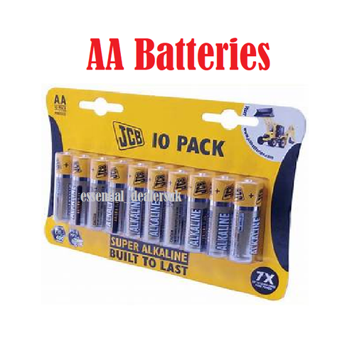 JCB AA & AAA Battery 4 8 10 12 20 Packs Heavy Duty Batteries Built to Last - Picture 6 of 11