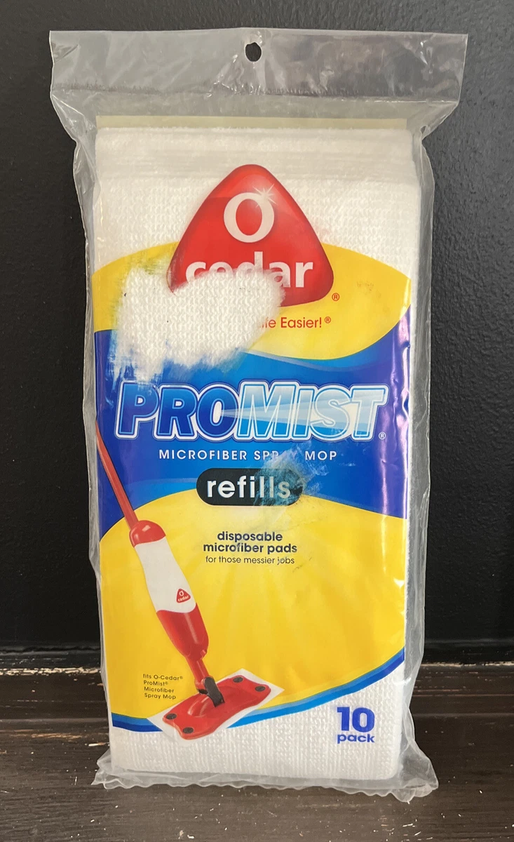 OCedar ProMist Microfiber Spray Mop Refills, 10 Count, 40 OFF