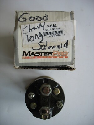 New Chevy MasterPro Ignition Solenoid 2-SS2