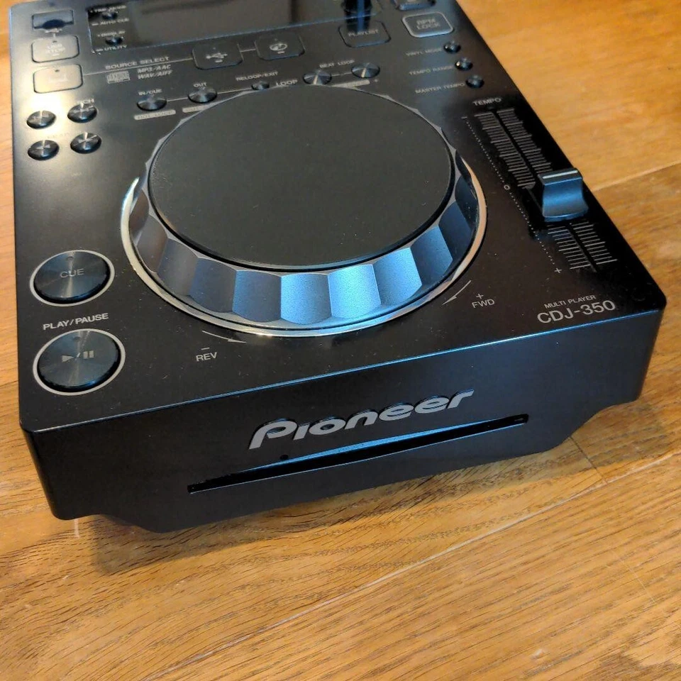Pioneer CDJ 350 Digital Media Player Multiplayer Plattenspieler schwarz gebra... - Bild 2 von 3