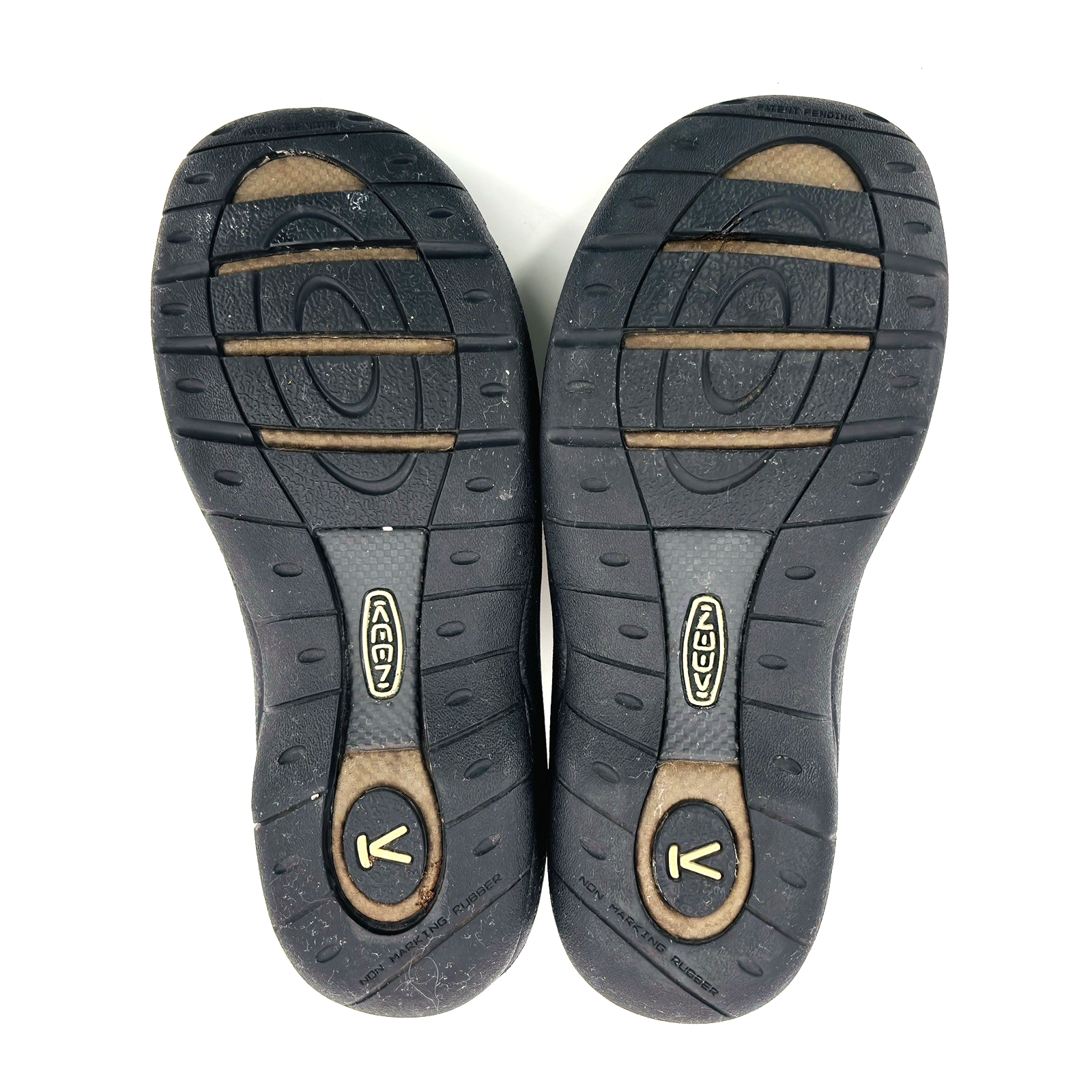 Mocassini donna 8 Keen in pelle marrone slip on escursionismo trail mocs camp XT 0705