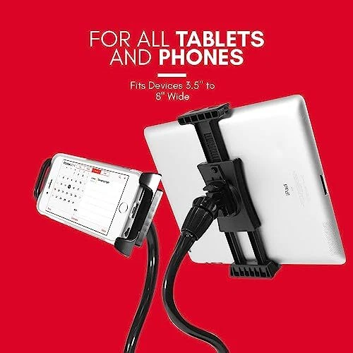 Cup Holder Tablet  iPad Cup Holder Car - 12" Flexible Gooseneck iPad Car  Mount - Image 3 of 4