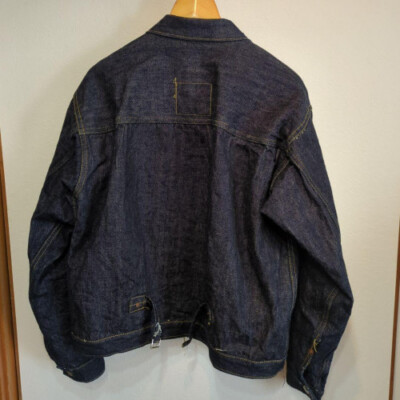 Sugar Cane SC19008 13.5oz Denim jacket S1943 Size: 42 EX Sugar Cane SC19008 13.5oz Denim jacket S1943 Size: 42 EX