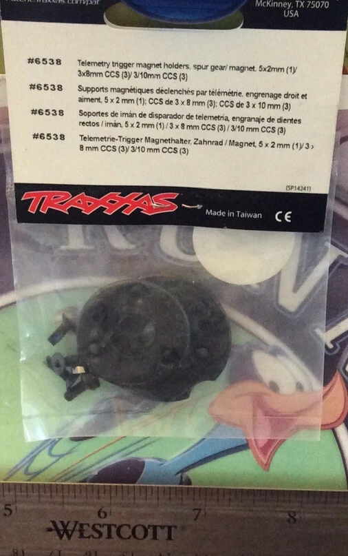 Traxxas 6538 Stampede 2wd Monster Truck Telemetry Trigger Magnet Holder🇺🇸Ship - Image 2 of 2