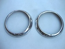49 50 1949 1950 Mercury Stainless Headlight Outer Retainer Ring New