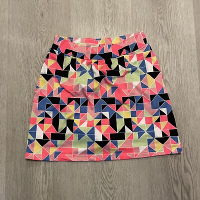 EMERALD 78 Sports Skorts Skirt Geometric Summer Festival Rave
