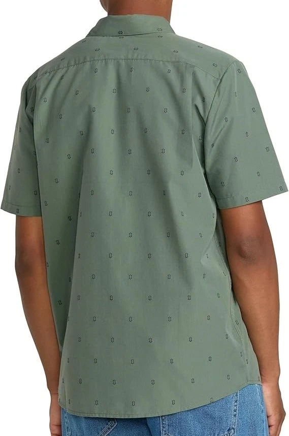 VOLCOM BANKSTONE Men's S/S Woven Shirt - LTO - Large - NWT - Image 2 of 4