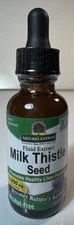 Nature’s Answer Milk Thistle Alcohol Free 2 000 mg 1 fl oz 30 ml Alcohol-Free.
