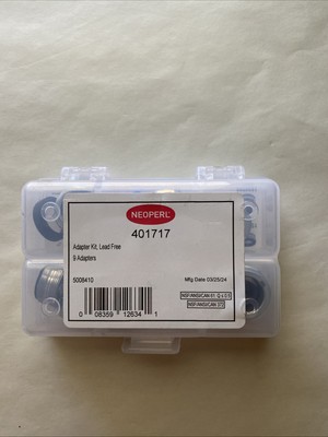 Neoperl Adapter Kit Lead Free 9 Adapters 401717