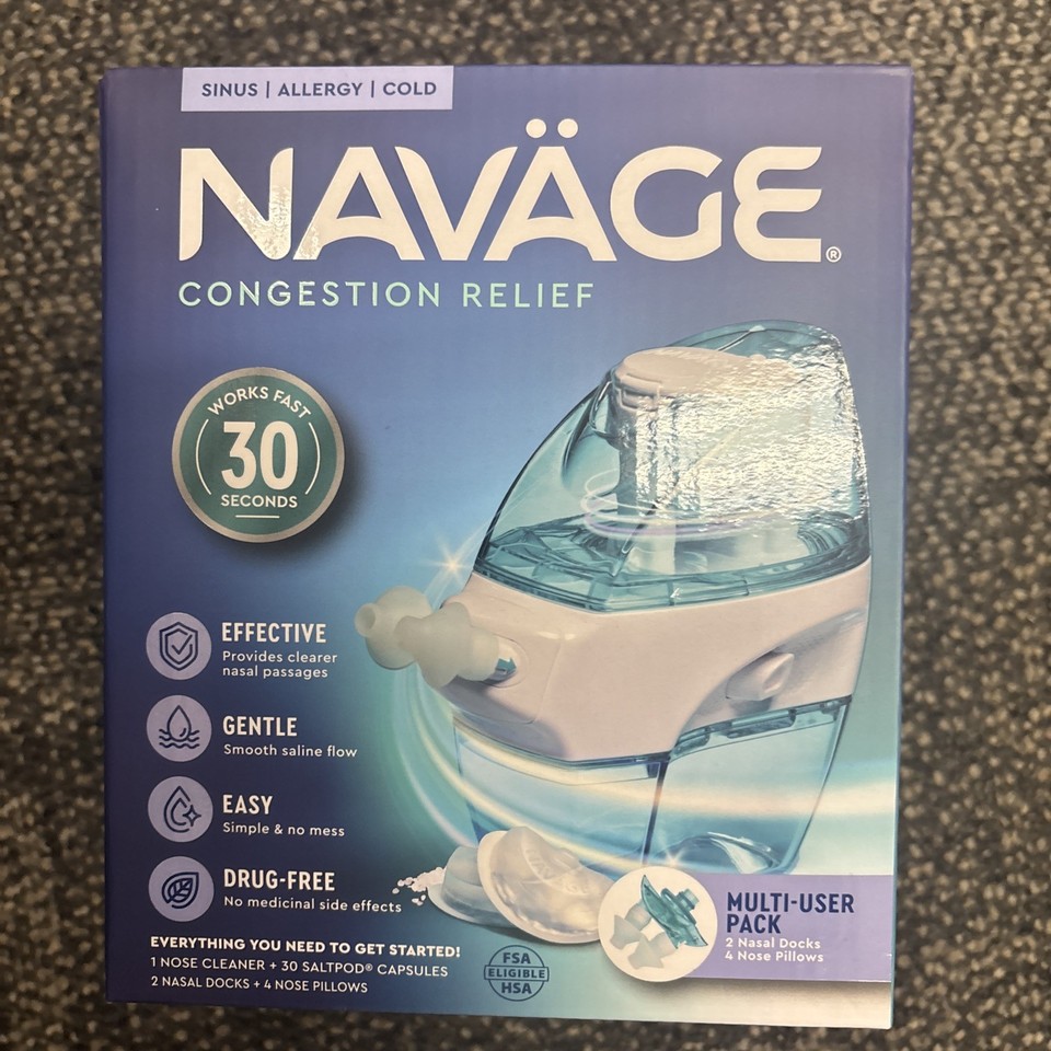 Navage Congestion Relief Irrigation System NIB | eBay