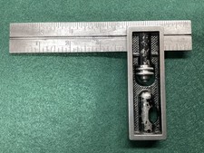 Starrett 6” Try Square No. 4 Grad Hardened Rule Athol Mass USA 🇺🇸 L👀K !