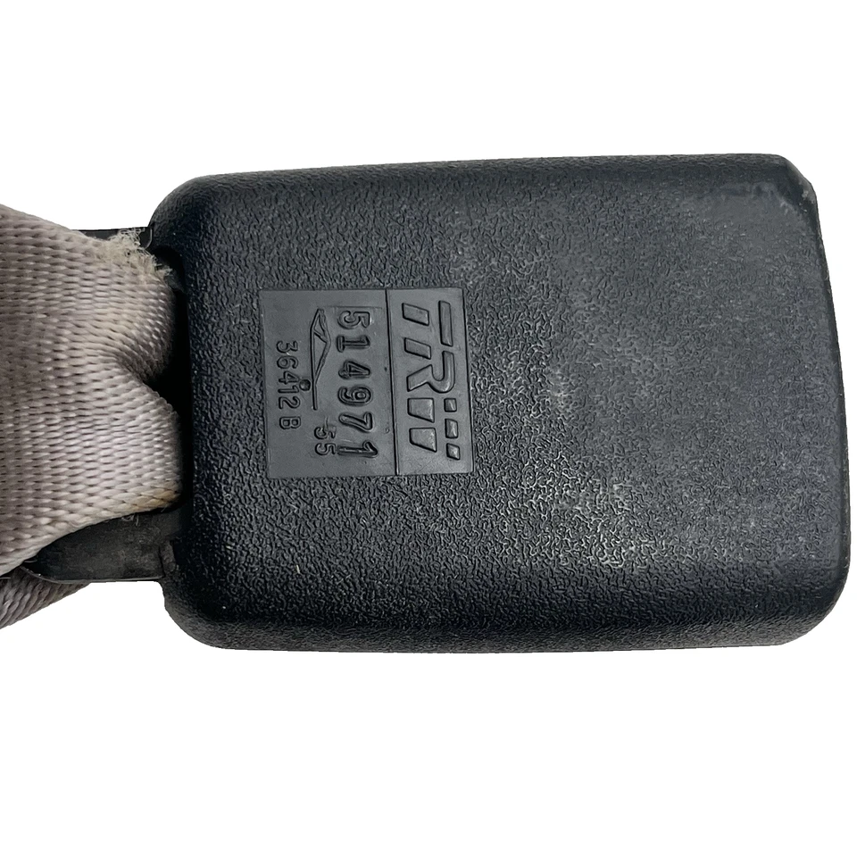 Ford F250 F350 Super Duty 1999-2001 doble cabina trasero derecho cinturón hebillas gris Foto 4 de 4