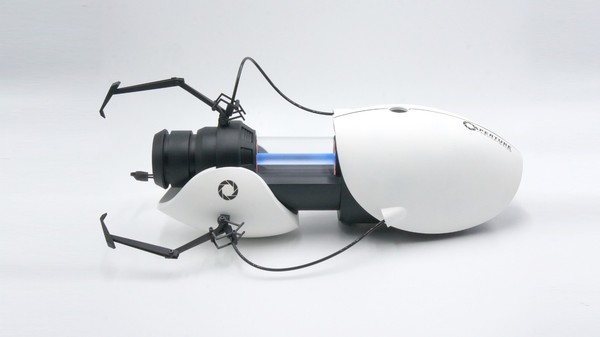 Portal Gun Replica LED Aperture Science Portal Cosplay Prop Sci-Fi Collectible