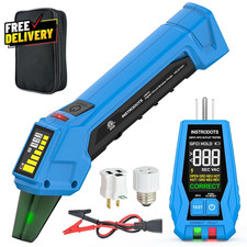 Circuit Breaker Finder Tool 90  135V Digital Tracer GFCI Tester with Case  