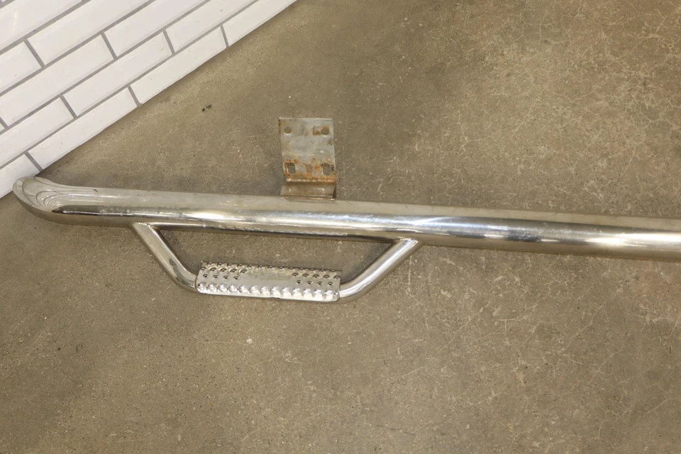 99-07 Ford F250 F350 Crew Cab N Fab Running Boards Chrome Pair Left/Right Foto 3 de 4