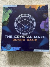 The Crystal Maze Board Game - Ages 10+ For 2+ Players. Unused - Contents Sealed