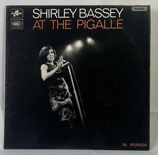 Shirley Bassey - Live At The Pigalle 12” Vinyl Record LP Album 1965