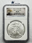 2012 Silver Eagle NGC MS69 Eagle Label