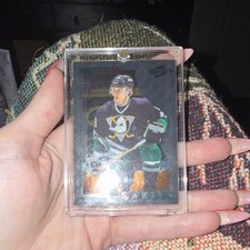 Pinnacle Score 1995-96 Mighty Ducks Insert Paul Kariya Anaheim #125 Artist Proof
