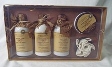 Tuscan Hills 5 Piece Body Care Set Vanilla Almond Lotion Wash Body Butter Bath
