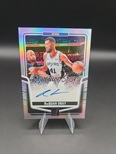 2024-25 Panini Donruss - RaiQuan Gray #SS-RQG San Antonio Spurs - AUTO
