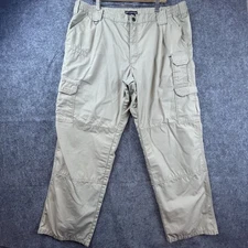 5.11 Tactical Pants Mens 42 Khaki Ripstop Cargo Straight
