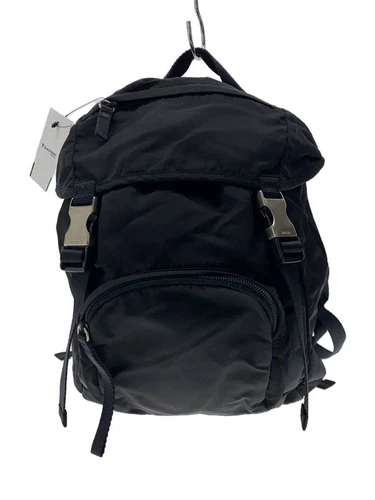 Sac à dos PRADA sac à dos nylon noir occasion