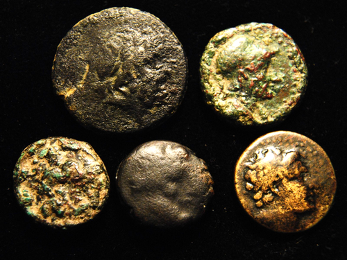Cinque antichi greci 33,32 grammi totali - Foto 1 di 2