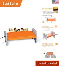 Safe and Durable Chicken Brooder Heater with Adjustable Height for Ducklings