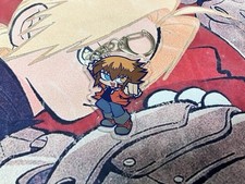 Yugioh Schlüsselanhänger GX Jaden Yuki Anime Doppelseitig