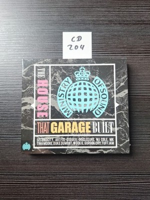 The House That Garage Built CD (2014) NEW SEALED 3 Disc Album Box Set Dance
