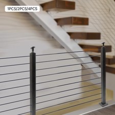 Ringhiera per cavi palo ponte ringhiera giardino recinzione accessori inox 36*2*2 in