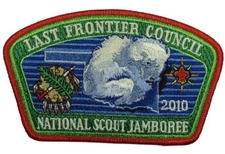 2010 Jamboree Last Frontier Council OK JSP RED Bdr (VT1252)