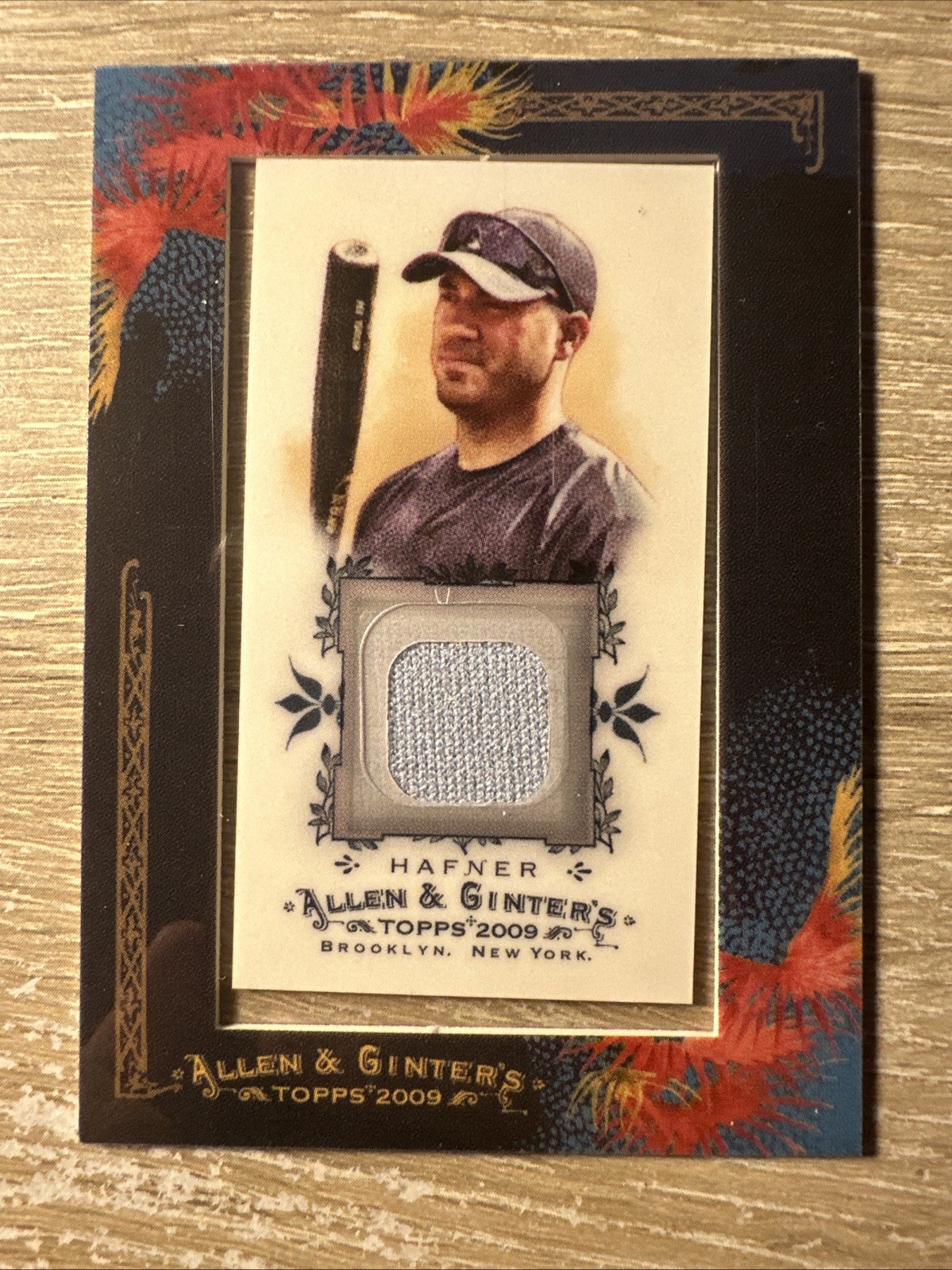 2009 Topps Allen Ginter TRAVIS HAFNER Game Used Patch  Guardians - BOGO HALF OFF