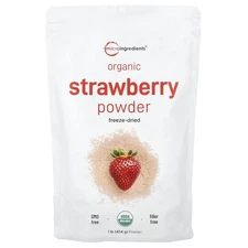 Organic Strawberry Powder, 1 lb (454 g)