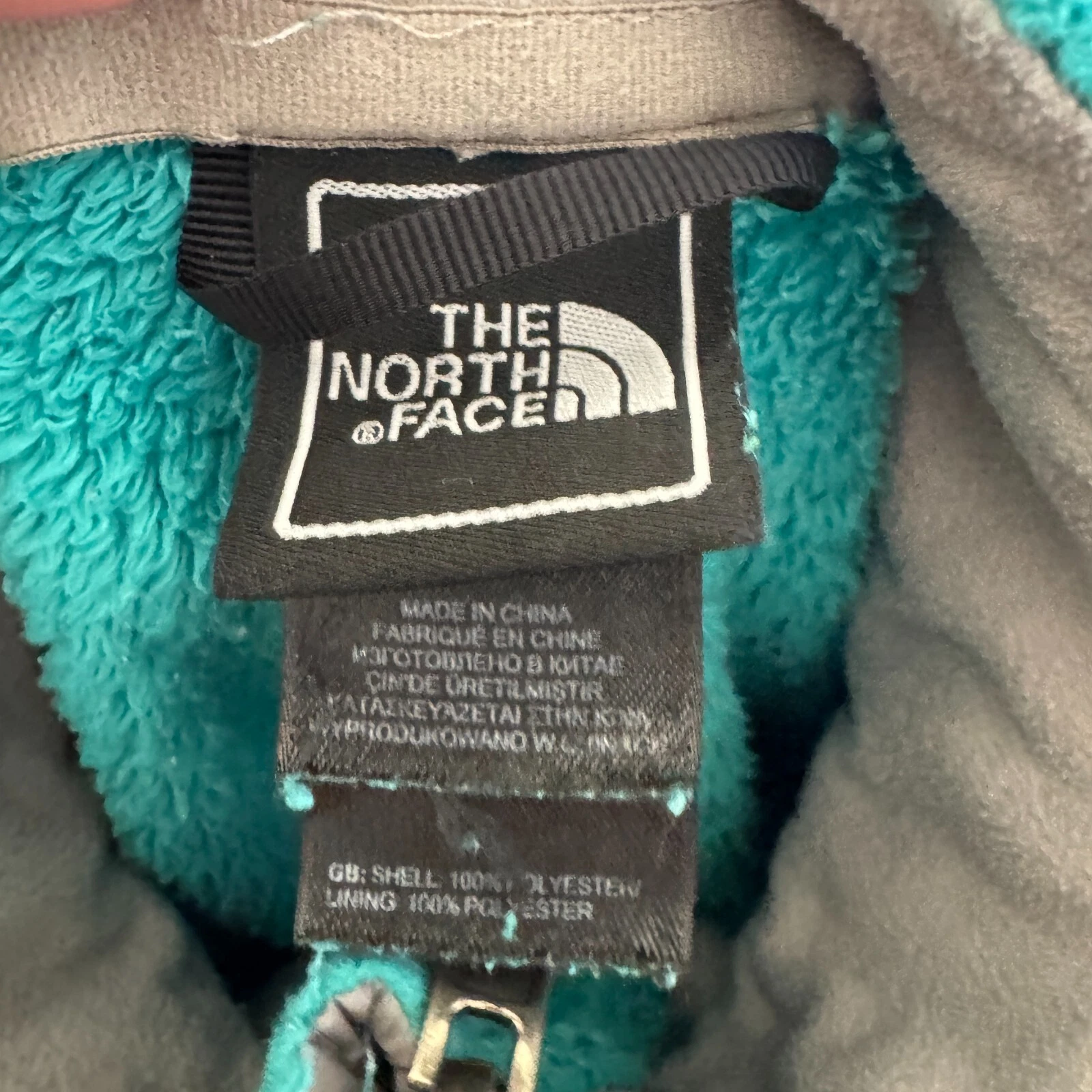 north-face fleece osito full zip jacket