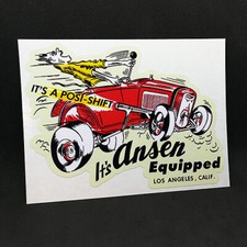 Its Ansen Equipped Vintage Style Decalvinyl Sticker Racing Hot Rod Rat Rod Its Ansen Equipped Vintage Style Decalvinyl Sticker Racing Hot Rod Rat Rod