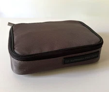 New Lufthansa First Class Amenity Kit By Porsche Design Brown NEW
