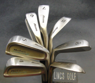 Set 7 x Mizuno Notus Synchro Turn Eisen 4-PW Regular Stahlschäfte