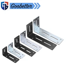 Angle Brackets L Shape Adjustable Fastener Corner Brace Component Fix Mount